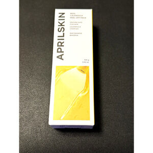 APRILSKIN Real Calendula Peel Off Pack 100g 3.52oz K-Beauty Acne Care New in Box